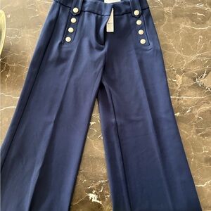 Chico’s sailor crop blue pants